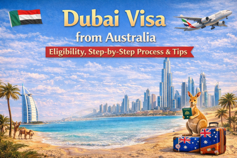 Dubai visa from Australia